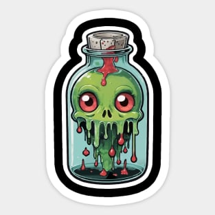 Bottled Up Emotions Sticker